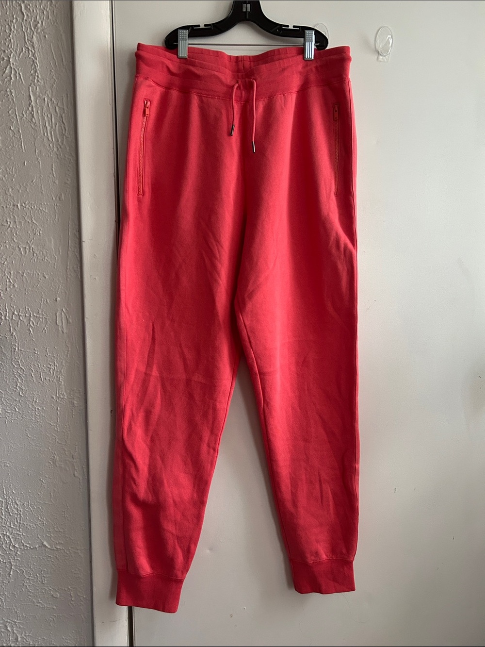Hunter Coral Pink Drawstring Jogger Pants